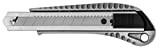 Westcott E-84028 00 Cutter Alluminium Alloy, impugnatura ergonomica, larghezza lame 18 mm, grigio/nero