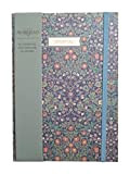 William Morris A5 Journal Ruled Pad with Page Marker and Elastic Closure