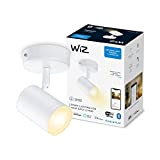 WiZ Faretto Smart LED Imageo, Luce Bianca da Calda a Fredda Dimmerabile, 5W, Wi-Fi, Bluetooth, Bianco