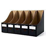 WJYLM Desk File Organizer, 6 Pacchetti File Magazine Organizer Bankers Box per Desktop Storege in Ministero degli Interni, Rack di ...