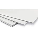 WONDAY - Cartone espanso bianco, 3 mm, formato 29,7 x 42 cm