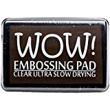 Wow Embossing Powder WV02 Ultra Slow Drying Ink Pad, Clear by Wow Embossing Powder