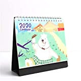 WPBOY Calendari da Tavolo 2020 Carino Sloth Animali Calendario da Tavolo Accessori for la casa Programma Giornaliero Table Planner Ufficio ...