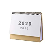 Xinyuan Scrivania Tabella Planner Calendar 2019-2020 mensile Desk, Desk-Top flip calendario Stand Up Data Notepad