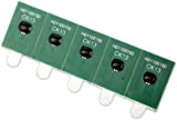 Yanzeo 5 pezzi 10 x 15 mm NTAG213 Tag NFC Anti-Metallo RFID Tag Accoppiamento Bluetooth FR4 Materiale PCB Tag