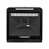 Yanzeo YS868 Laser Flatbed Desktop omnidirezionale Lettore di codici a barre ad alta velocità Automatico 1D Laser Barcode Scanner Immagine