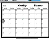 Yudanny, calendario mensile per cucina, frigorifero, cancellabile a secco