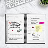 ZHJYDD A5 Smart Cancellabile Diario a Spirale Diario Notebook Office School Journal Business Regalo Riutilizzabile Planner (Color : Diary Notebook, ...