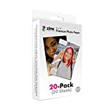 Zink ZINKPZ2X320, Carta fotografica istantanea da 5,1 x 7,6 cm (20 Pack) compatibile con fotocamere e stampanti Polaroid Snap, Snap ...