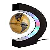 ZJchao Globo Levitazione Magnetica C Forma di Sfera, con LED Galleggiante Globe, Idee Regalo per Casa Ufficio Decorazione Regali d'Affari ...