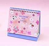ZJY Calendario 2020 Bello del Gatto e Cherry Blossoms Calendario da Tavolo Fai da Te Tabella Coil Calendari Programma Giornaliero ...