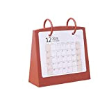 Zxb-shop Calendario da Muro con Mensile 2020 Calendario - Calendario da Tavolo 2019-2020 Nota Plan Office Desk Calendar Small Calendar ...